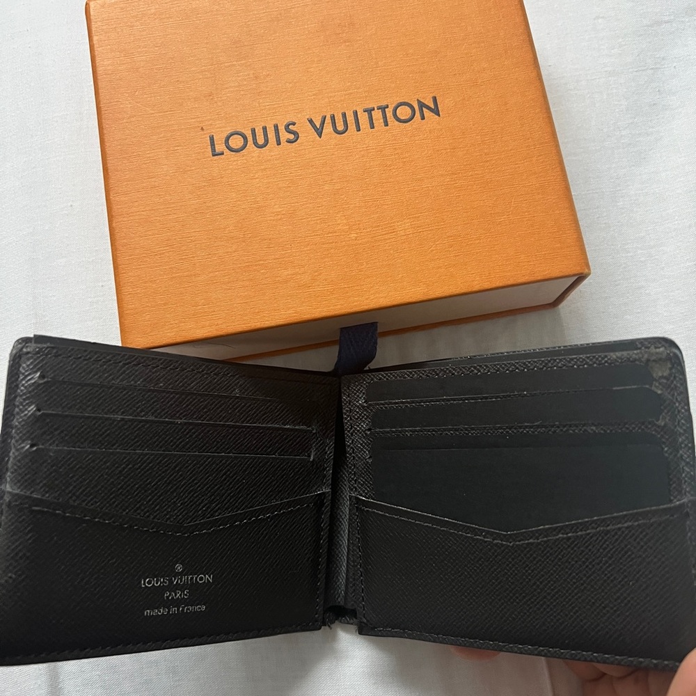 Louis Vuitton Slender Damier Graphite Portefeuille Multiple Bifold Authentic - Picture 2 of 8
